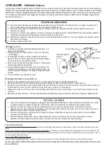 Preview for 5 page of LOCK ALARM 6796 Instructions