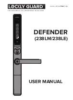 LOCKLY GUARD DEFENDER 238LE User Manual preview