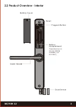 Preview for 5 page of Lockly Pro LOCKLY GUARD ATHENA SLIDE EDITION 228SL User Manual