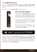 Preview for 10 page of Lockly Pro LOCKLY GUARD ATHENA SLIDE EDITION 228SL User Manual