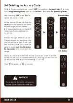 Preview for 13 page of Lockly Pro LOCKLY GUARD ATHENA SLIDE EDITION 228SL User Manual