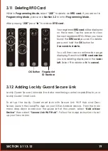 Preview for 21 page of Lockly Pro LOCKLY GUARD ATHENA SLIDE EDITION 228SL User Manual