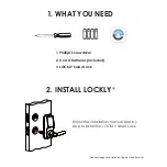 Preview for 4 page of Lockly DUO PGD678 Start Here Manual