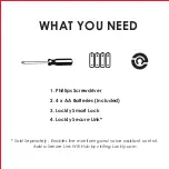 Preview for 5 page of Lockly LUX COMPACT PGD688F-MB Quick Start Manual