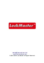 Preview for 17 page of LockMaster Aleko AR1400 User Manual