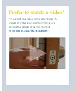 Preview for 3 page of LockState RemoteLock openEDGE RG Hardware Installation