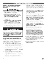 Preview for 14 page of LOCO COOKERS LCTSK100 Owner'S Manual & Assembly Instructions