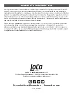 Preview for 16 page of LOCO COOKERS LCTSK100 Owner'S Manual & Assembly Instructions