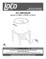 Preview for 17 page of LOCO COOKERS LCTSK100 Owner'S Manual & Assembly Instructions