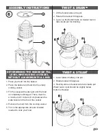 Preview for 12 page of LOCO COOKERS LCTSKSS100 Owner'S Manual & Assembly Instructions