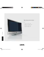 Loewe A 42 HD+ 100, A 37 Full-HD+ 100, A 37 HD+ 100, A 32 HD+ 100 Operating Instructions Manual preview