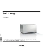 Preview for 1 page of Loewe Audiodesign 525 Operating Instructions Manual