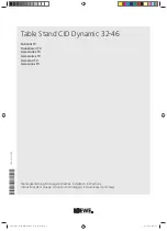 Preview for 1 page of Loewe CID Dynamic 32-46 Installation Instructions Manual