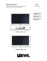 Preview for 1 page of Loewe CONNECT 32 MEDIA 67406 Service Manual