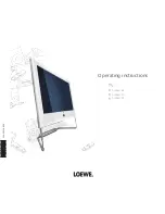 Preview for 1 page of Loewe Spheros 37 HD/DR+ Operating Instructions Manual