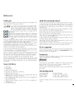 Preview for 7 page of Loewe Spheros 37 HD/DR+ Operating Instructions Manual