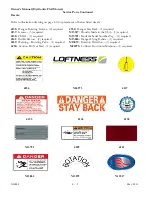 Preview for 32 page of LOFTNESS 48MH Operator'S Manual / Parts Book