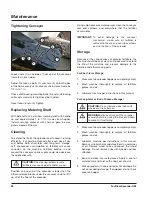 Preview for 36 page of LOFTNESS FS 800 Owner'S Manual And Parts Book