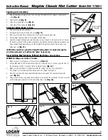 Preview for 4 page of Logan Graphic Products 550-1 Instruction And Operation Manual