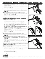 Preview for 5 page of Logan Graphic Products 550-1 Instruction And Operation Manual