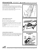 Preview for 6 page of Logan Graphic Products 650 Framer's Edge Operation Manual