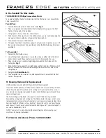 Preview for 14 page of Logan Graphic Products 650 Framer's Edge Operation Manual