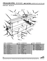 Preview for 17 page of Logan Graphic Products 650 Framer's Edge Operation Manual