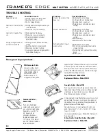 Preview for 19 page of Logan Graphic Products 650 Framer's Edge Operation Manual