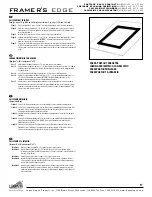 Preview for 39 page of Logan Graphic Products 650 Framer's Edge Operation Manual