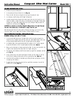 Preview for 5 page of Logan Compact Elite 350-1 Instruction Manual