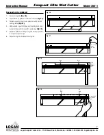 Preview for 8 page of Logan Compact Elite 350-1 Instruction Manual