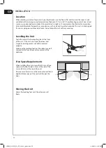 Preview for 22 page of Logik LSBSW16E Installation Instructions Manual