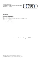 Preview for 62 page of Logitech C920X PRO Complete Setup Manual