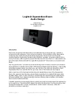 Preview for 1 page of Logitech Squeezebox Boom Instructions Manual