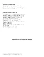 Preview for 47 page of Logitech ZONE WIRELESS Setup Manual