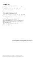 Preview for 92 page of Logitech ZONE WIRELESS Setup Manual