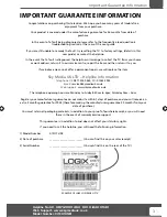 Preview for 3 page of Logix X17-USB User Manual