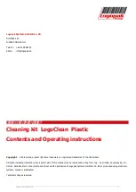 Preview for 11 page of LOGOPAK 15016831 Contents And Operating Instructions