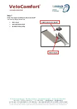 Preview for 5 page of Lominck VeloComfort ConveyorBelt Maintenance Manual