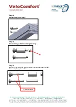 Preview for 16 page of Lominck VeloComfort ConveyorBelt Maintenance Manual