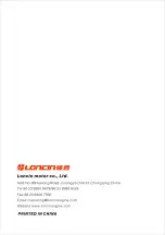 Preview for 29 page of LONCIN LC50ZB60-4.9C Owner'S Manual