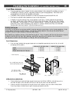 Preview for 23 page of Lopi 864 TRV 31K CleanFace Manual