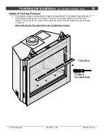 Preview for 35 page of Lopi 864 TRV 31K CleanFace Manual