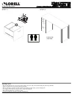 Preview for 4 page of Lorell 16208 Assembly Instructions Manual