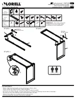 Preview for 5 page of Lorell 16208 Assembly Instructions Manual