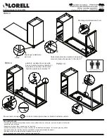 Preview for 11 page of Lorell 16208 Assembly Instructions Manual