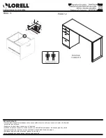 Preview for 12 page of Lorell 16208 Assembly Instructions Manual