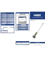 Lorex ACCANT08 Quick Start Manual preview