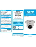 Lorex LEV2712 SERIES Quick Start Manual preview