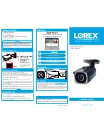 Preview for 1 page of Lorex LNB8921 Series Quick Start Manual